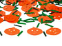 Pumpkin Confetti by the packet or pound